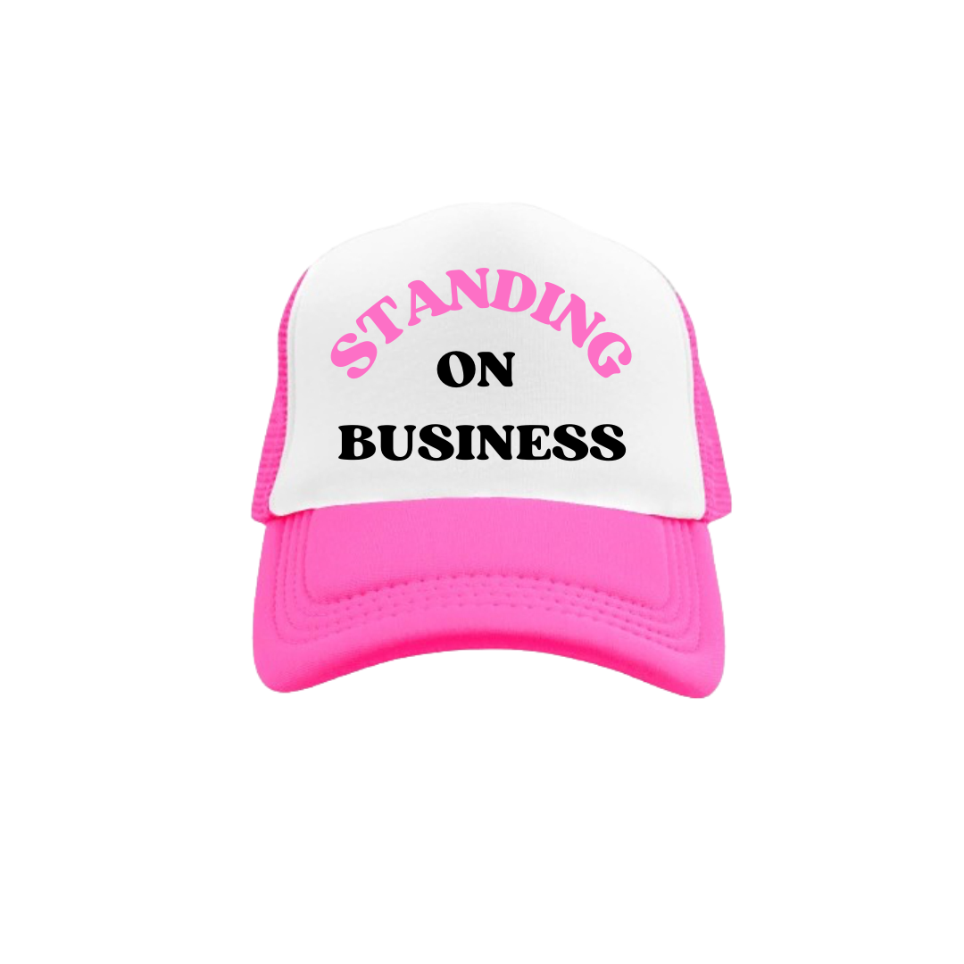 Standing On Business Hat