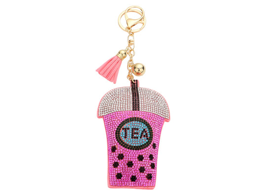 Boba Tea Key Chain