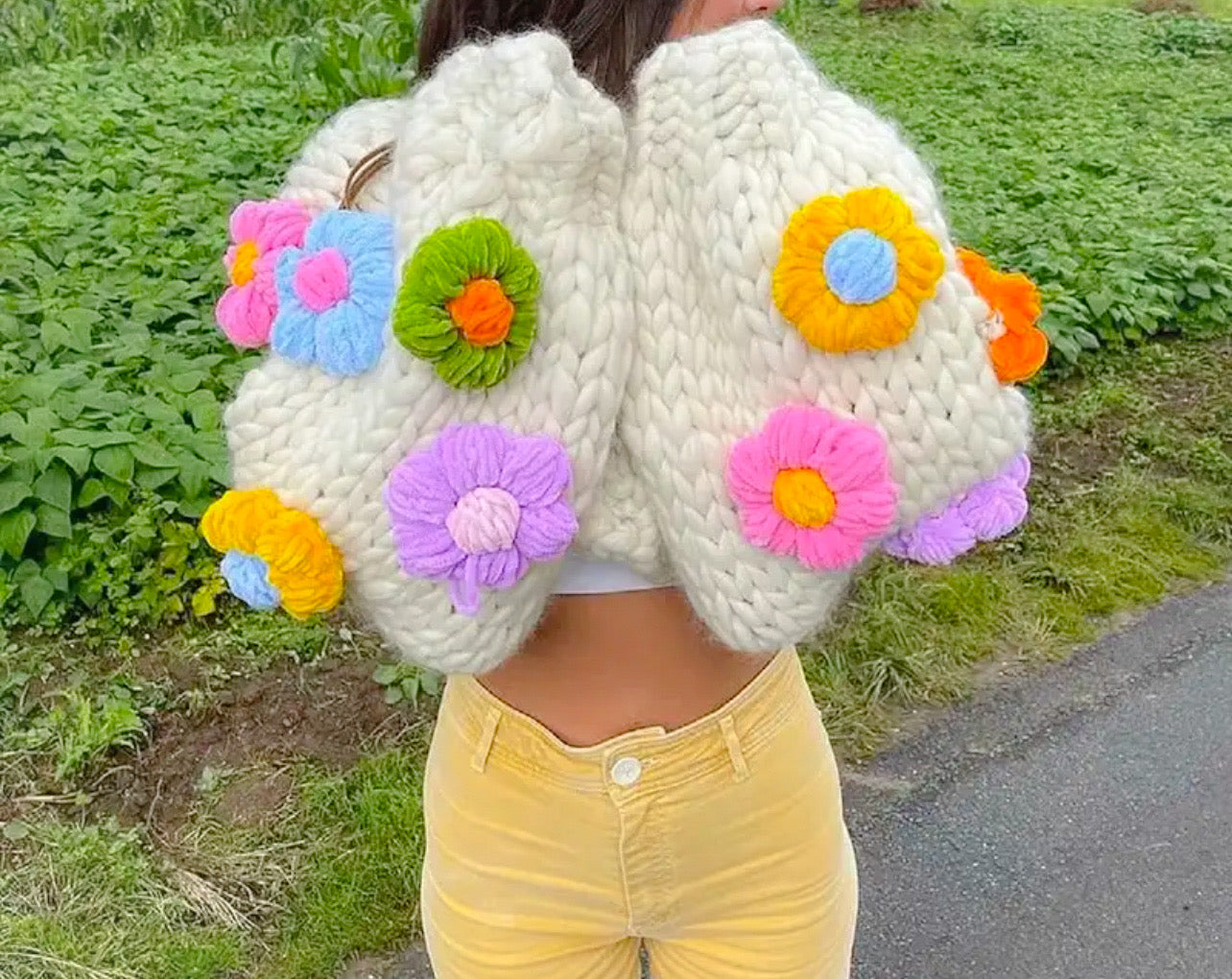 Flowers Are a Must Sweater