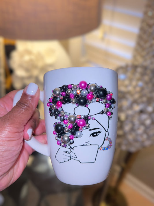 Pretty Girl Coffee Cup