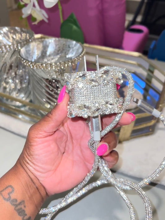Bling C-Charger Port with Cord