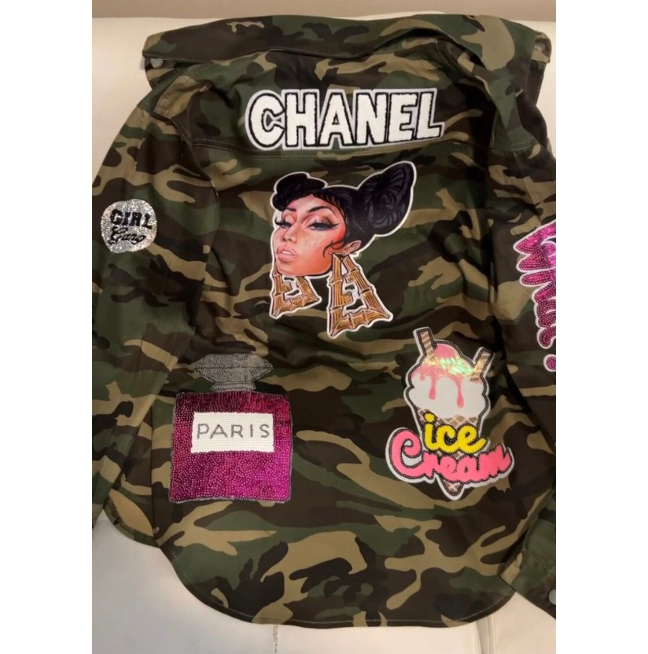 Camo Patch Jacket