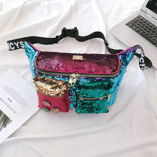 Sequin Fanny Pack