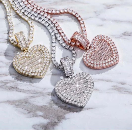 Bling Heart Locket